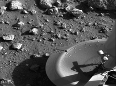 First Photograph Taken On Mars Surface